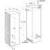 Двухкамерный холодильник Gorenje NRKI517E82WF