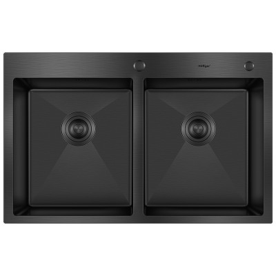 Мойка Hoffger 7850D Black