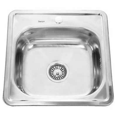 Мойка SINKLIGHT N 4848 0.6 1P глянцевая