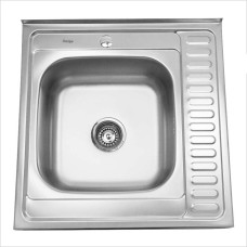 Мойка SINKLIGHT N 6060 L ECO 0.6 1P глянцевая