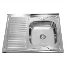Мойка SINKLIGHT N 8060 R ECO 0.6 1P глянцевая