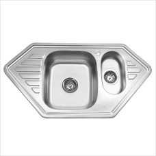 Мойка SINKLIGHT N 9550C 0.8 1.5E матовая